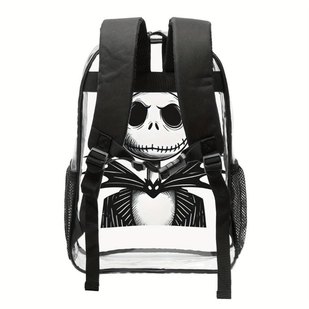 Disney Nightmare Before Christmas Jack Full-Size Transparent Backpack NWT​ - Picture 4 of 4